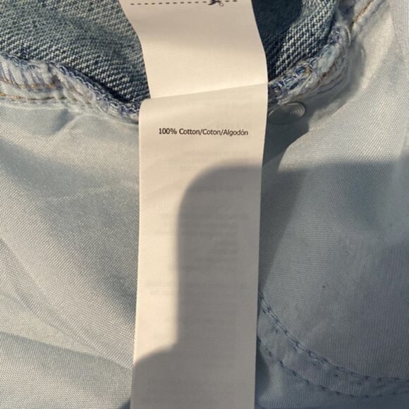 Women’s REFUGE brand new distressed cut off denim shorts low rise size 5 - Picture 7 of 9